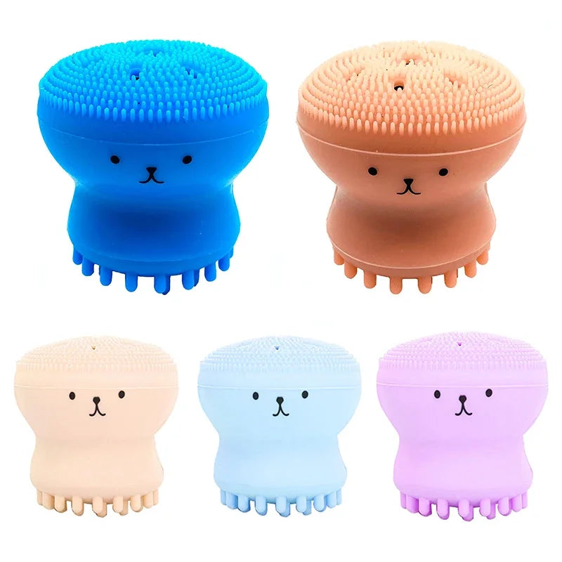 Mini Silicone Face Cleansing Brush Exfoliator Tool