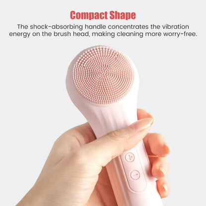 Rechargeable Silicone Facial Scrubber And Exfoliator for Men & Women