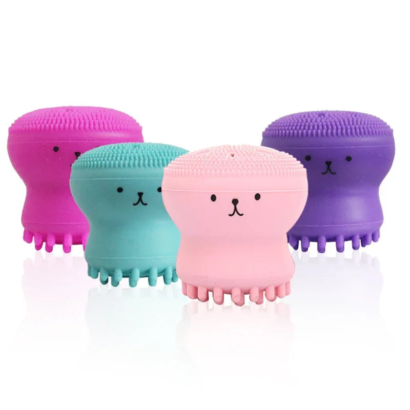 Mini Silicone Face Cleansing Brush Exfoliator Tool